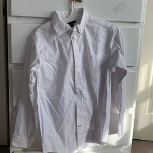 White boys dress shirt
